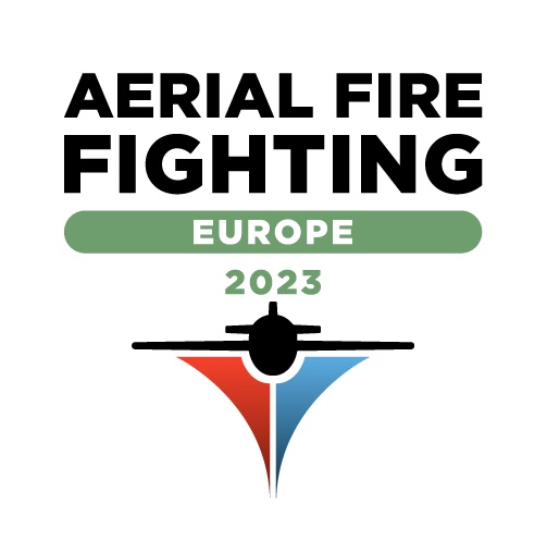 Logo of the Aerial Fire Fighting Conference in Europe 2023