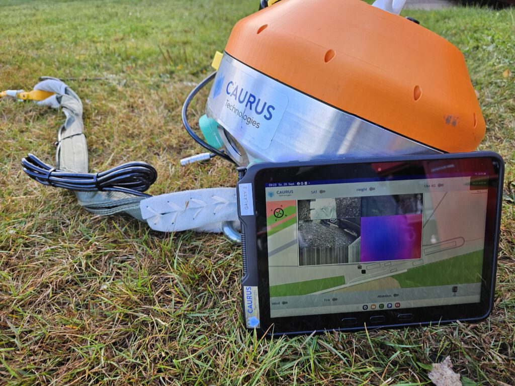 Symbolisiert das digitale Leitsystem bestehend aus Sensor und Software-Interface