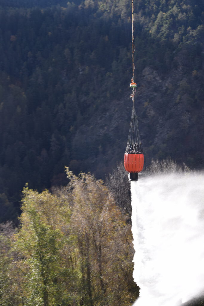Waterdrop underneath sensor