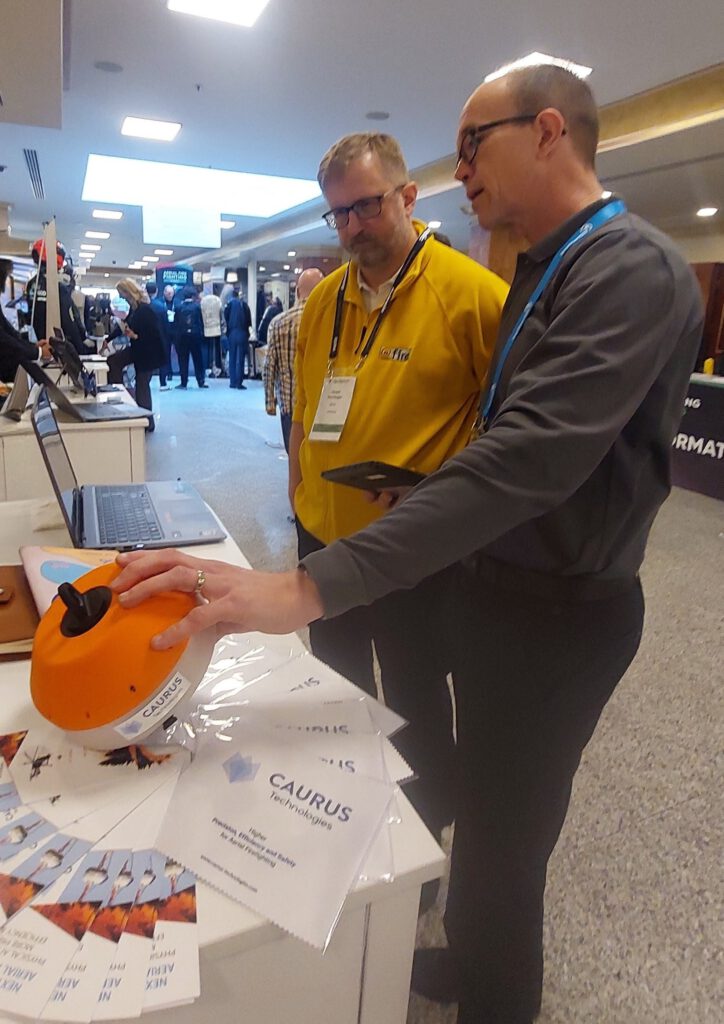 Symbolizes visitors at the CAURUS Technologies booth